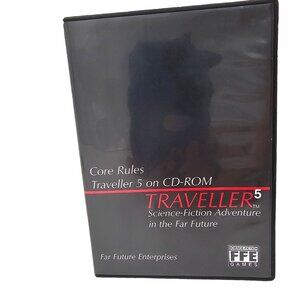 Traveller 5 Science-Fiction Adventure RPG CD-ROM FFE 300
